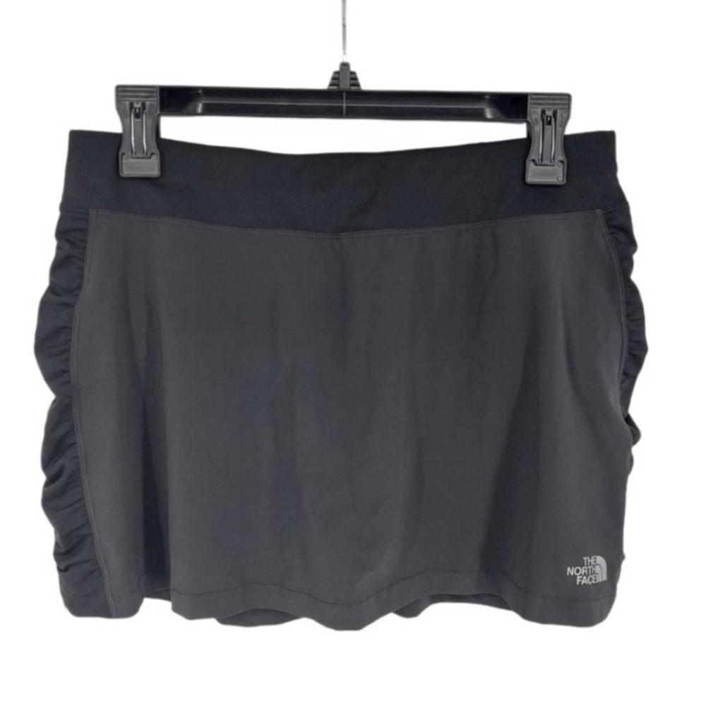 The North Face Womens Back Zip Black Mesh Skort M